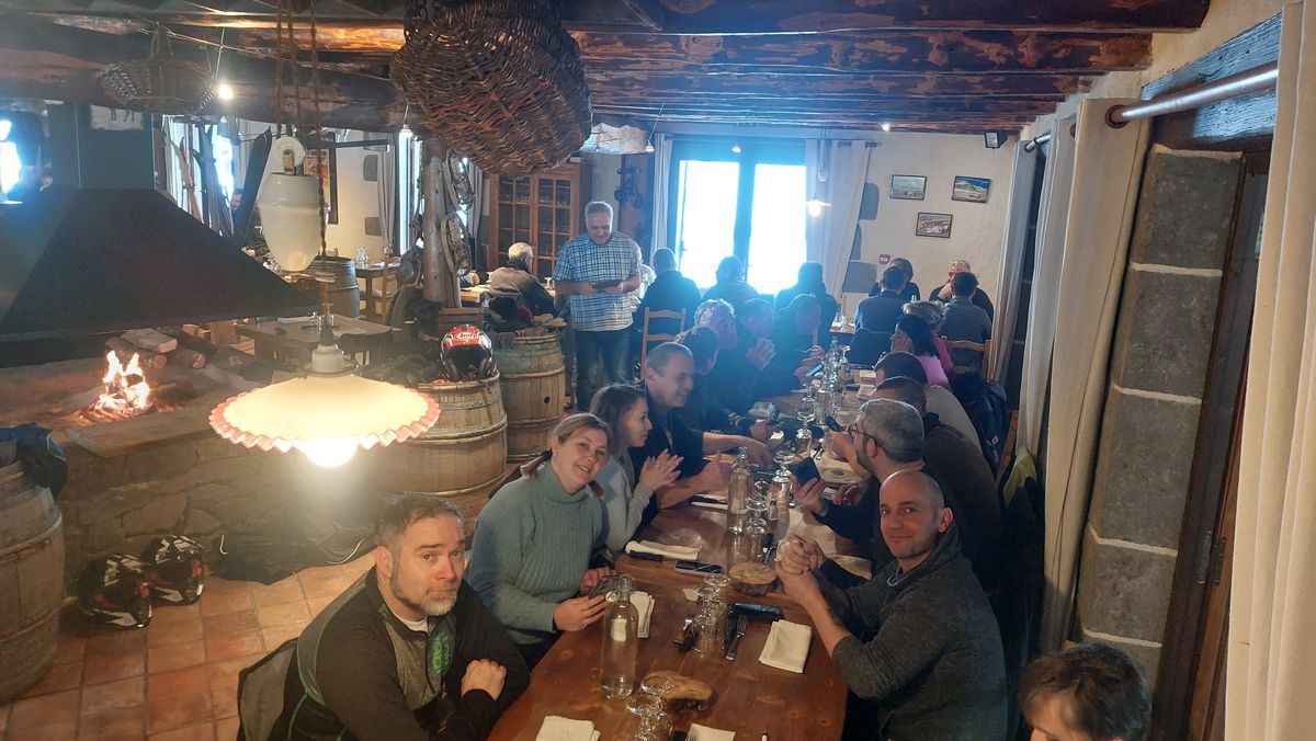 Repas en auberge